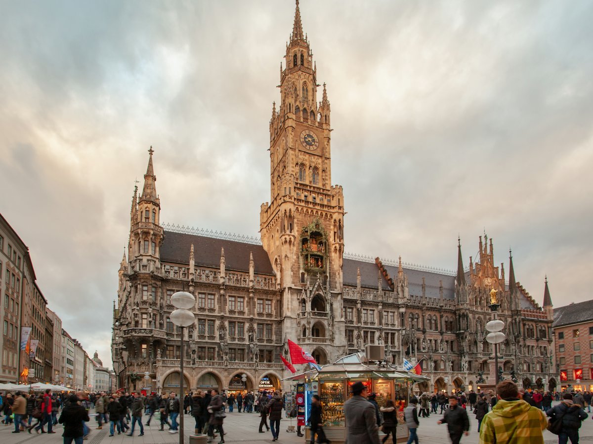 Primăria din Marienplatz, München